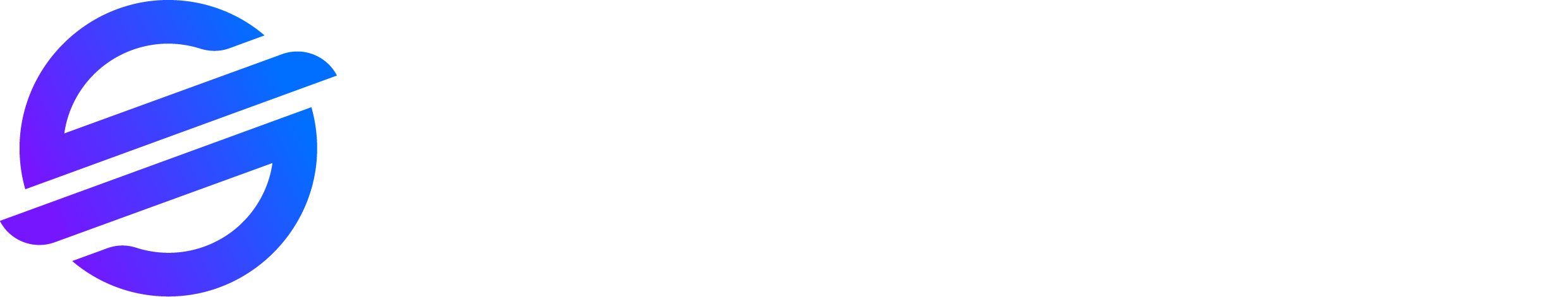 Логотип студии Survios с фирменным сине-фиолетовым символом и названием в стиле футуризма.